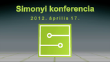 Simonyi Konferencia előzetes 2012